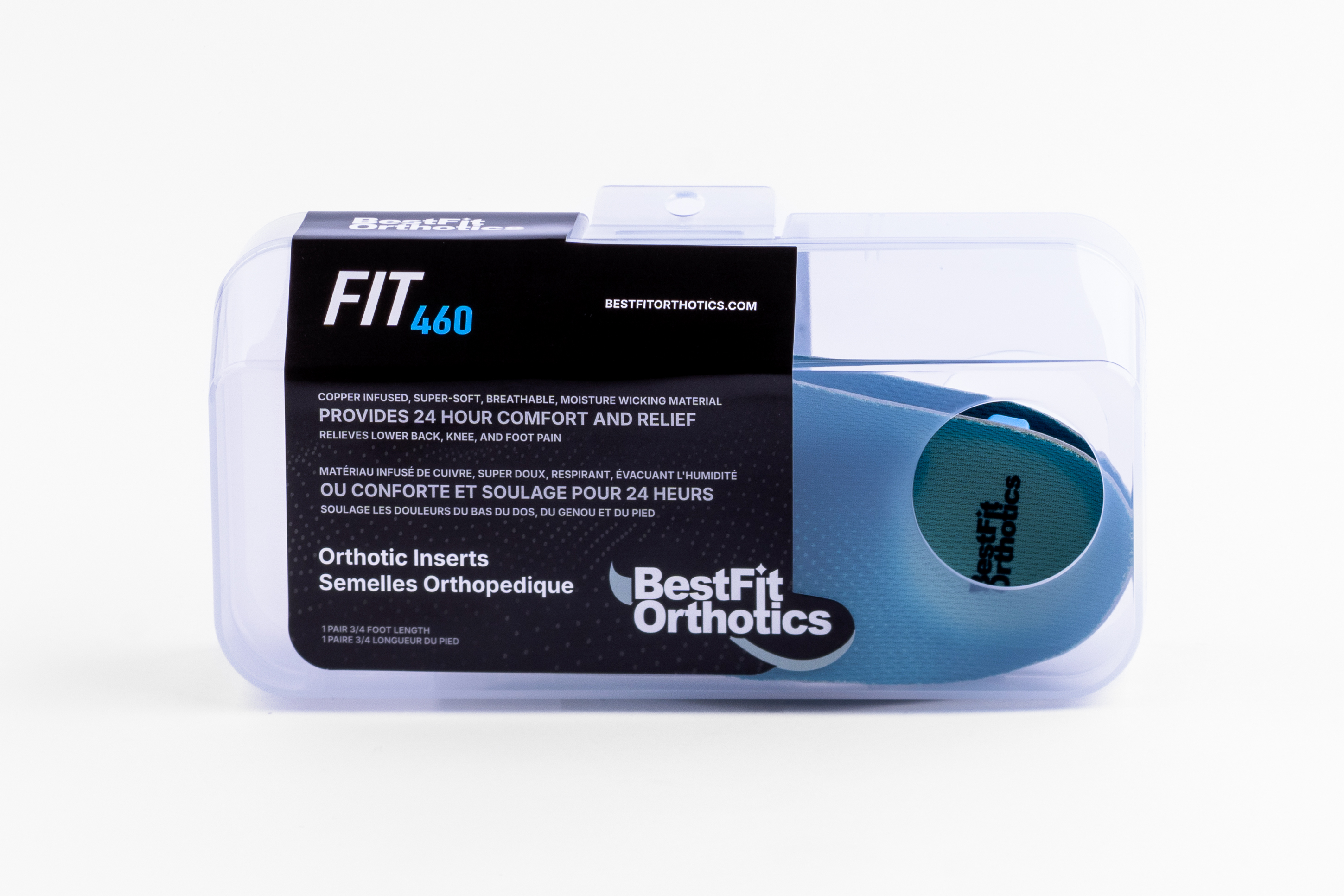 FIT460 Orthotic Inserts 3/4 Length